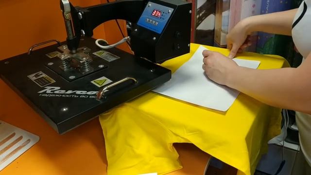 Инструкция нанесения термотрансферной пленки Subli cotton смотреть онлайн