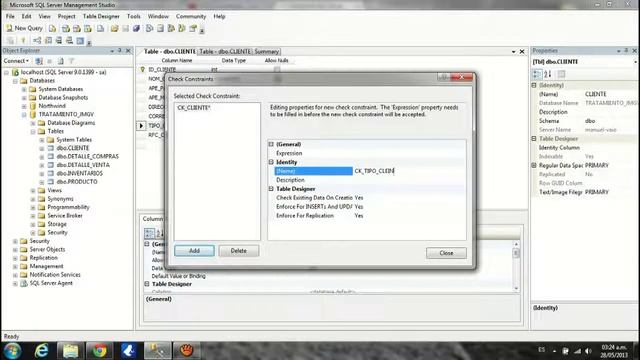 SQL Server 2005: 5 Check Constrains смотреть онлайн
