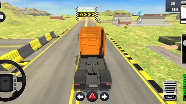 Cargo Delivery Truck Driver Simulator 3D | Semi Transporter Parking | Simulation Game смотреть онлайн