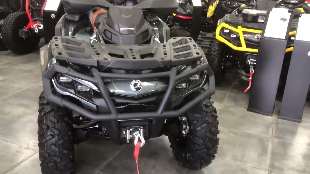Обзор квадроцикла Can-Am Outlander MAX LTD 1000 R '2023 смотреть онлайн