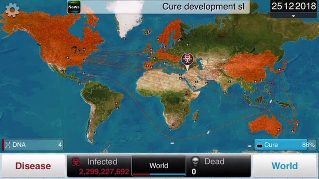 Plague INC Santa's Little Helper Tutorial (China) смотреть онлайн