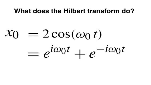 CFC: What does the Hilbert transform do? (V9) смотреть онлайн