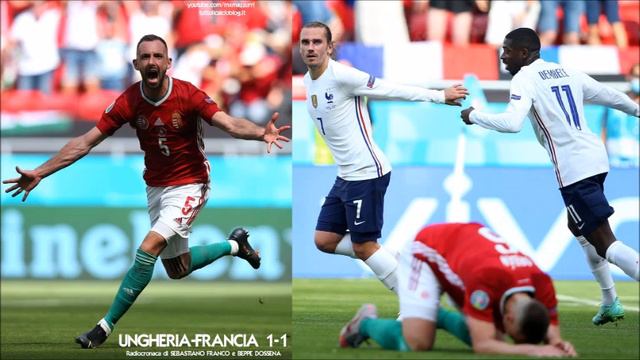 UNGHERIA-FRANCIA 1-1 - Radiocronaca di Sebastiano Franco (19/6/2021) EURO 2020 (Rai Radio 1) смотреть онлайн