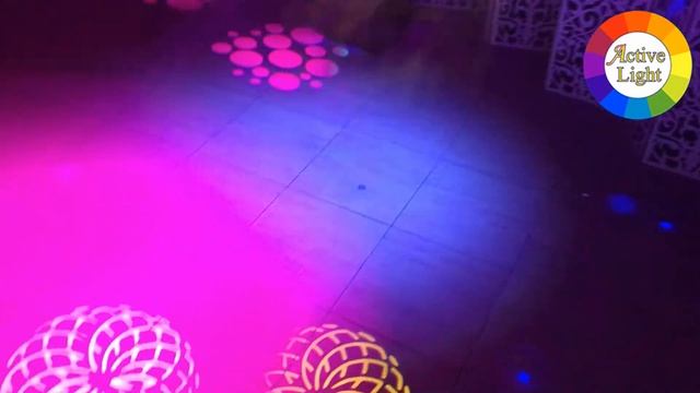 Инсталляция светомузыки Led wash 19 15 и Led spot 90w смотреть онлайн