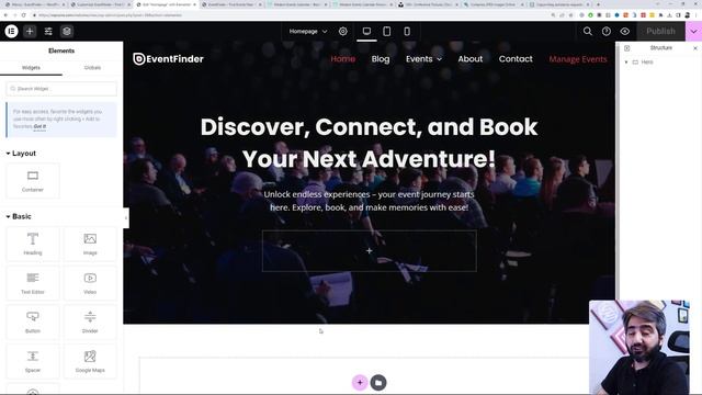 Create a Modern Event Listing & Ticket Selling Website - Tutorial in Urdu & Hindi смотреть онлайн