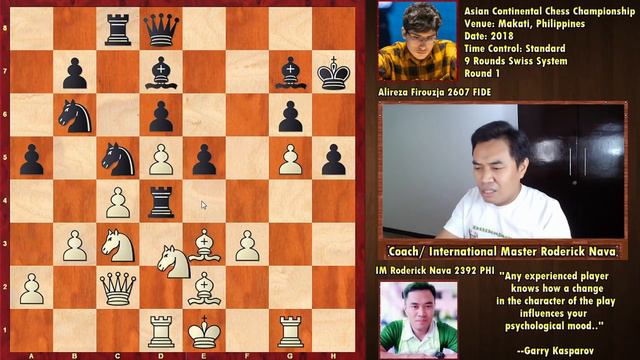 Mamaw sa Attack! || IM Nava vs. GM Firouzja || Asian Continental 2018 || My memorable game 15 смотреть онлайн