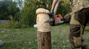 Декоративные грибы своими руками из дерева