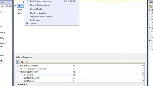 sql server tablo kaydetme hatası çözüm смотреть онлайн