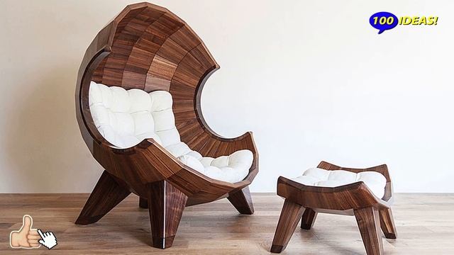 Modern Furniture Made Of Plywood! 39 Original Design Ideas!