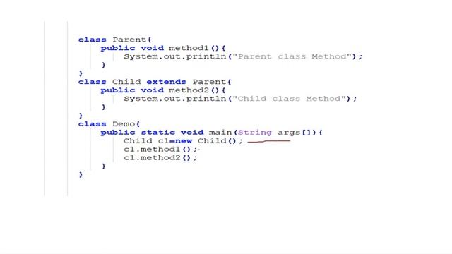 Inheritance in java смотреть онлайн
