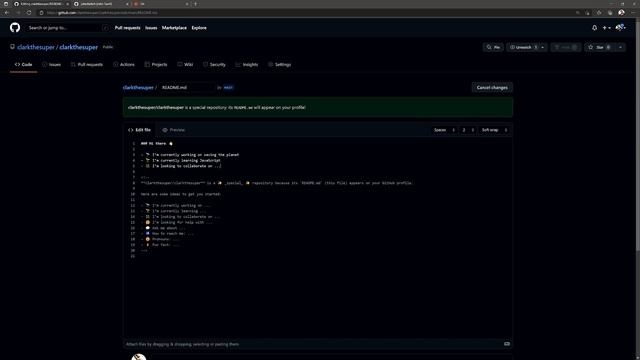 Create an Awesome GitHub Profile Page смотреть онлайн