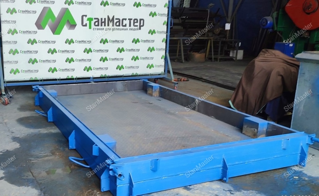 Металлоформа для дорожных плит 2П30.18 смотреть онлайн