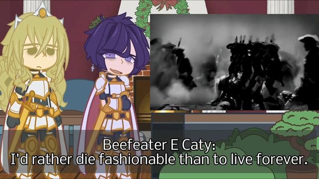 GATE reacts to [THE CAROLEAN'S PRAYER - Sabaton] | Gacha Reaction смотреть онлайн