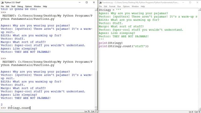 Functions in Python (Applied to word counting and word search) смотреть онлайн