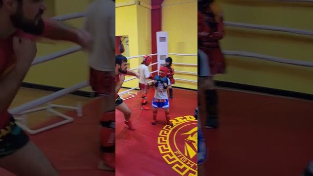 #кикбоксинг #дети #тренировка #спарринг #кикбоксингдети #мма #детиспорт