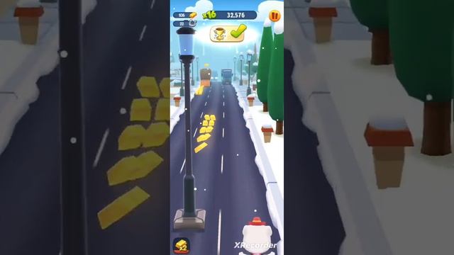 ❄️Зимняя☃️ обнова в игре том бег за золотом, версия игры 6.9.0.3894