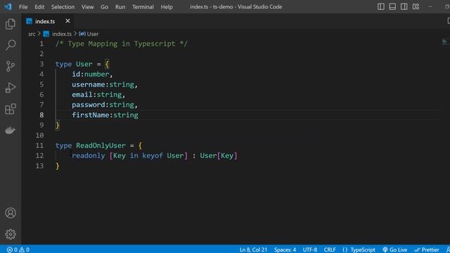 [Arabic] TypeScript : #39 - Type Mapping смотреть онлайн