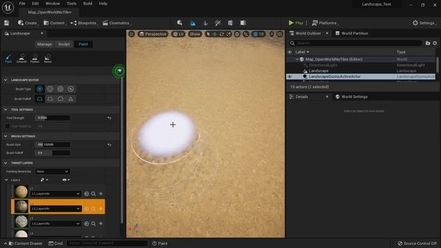 Unreal Engine 5 Landscape Beginner Tutorial - Learn to create Open Worlds (Free Material available) смотреть онлайн