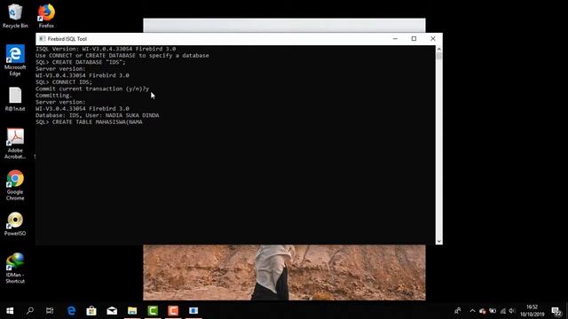 HOW TO INSTAL & CREATE TABLE'S ON FIREBIRD TOOL смотреть онлайн
