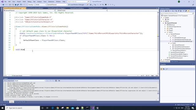How To Make A Multiplayer Game With Unreal Engine and Amazon GameLift (Part 2 - GameLift Server SDK смотреть онлайн