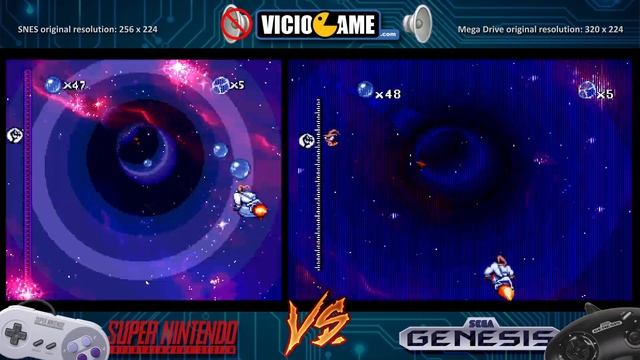 ? Earthworm Jim (SNES Vs Mega Drive) Real Time Comparison смотреть онлайн