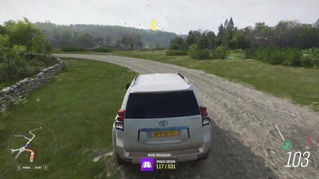 Toyota Land Cruiser Prado | Realistic offroading - Forza Horizon 4 | Logitech g29 gameplay смотреть онлайн
