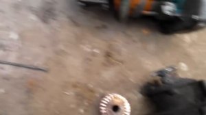 Самодельный пускач для Т-25. №2. Selbstgemachte Werfer Motor für den T-25 der Kettensäge.