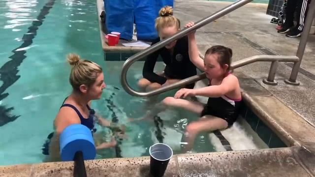 My Daughter With Down Syndrome Has Her First Swim Lesson #downsyndrome #specialneedsswim