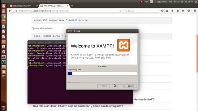 Instalar Xampp en Ubuntu 16.04 - paso a paso смотреть онлайн