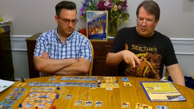 First Class: All Aboard the Orient Express! Board Game Review смотреть онлайн
