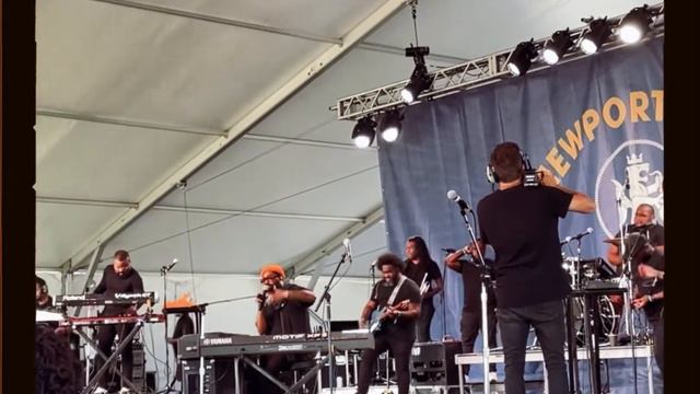 Seeing PJ Morton at Newport Jazz Festival смотреть онлайн