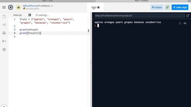 Python Bytes Lesson Four: Lists смотреть онлайн