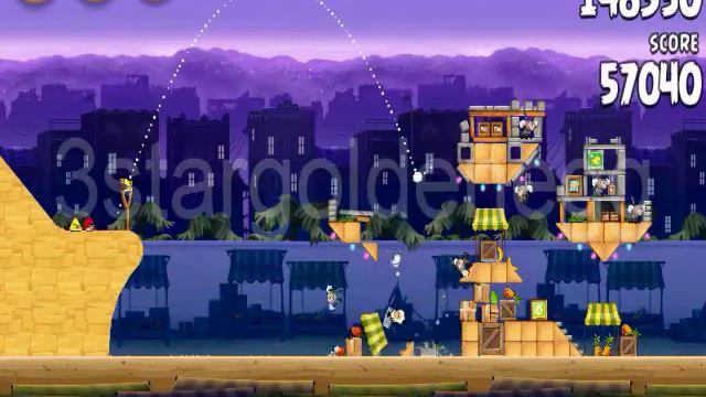 Angry Birds Rio Episode 14 Market Mayhem 14-1 to 14-15 Walkthrough 3 Star . смотреть онлайн