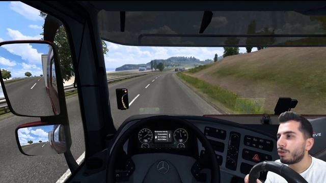OHA YÜKE BAK ! 2 DORSE + 1 TANKER | MERCEDES ACTROS İLE DEVASA YÜK ÇEKTİK ! | ETS 2 TRUCKERSMP смотреть онлайн