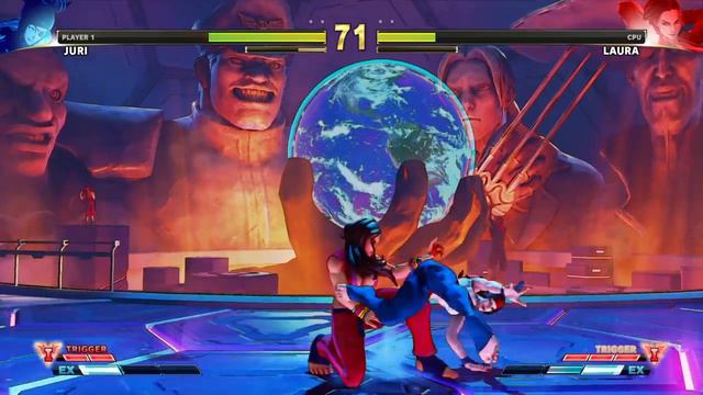 STREET FIGHTER V Juri vs Laura смотреть онлайн