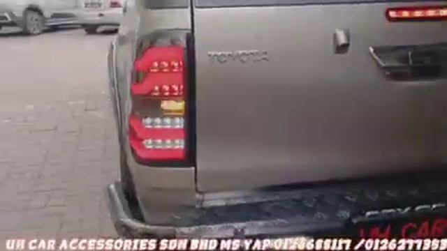 TOYOTA HILUX LED TAILLAMP WITH RUNNING SIGNAL смотреть онлайн