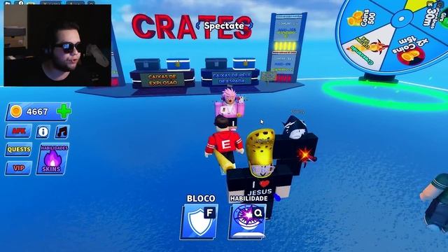 Comprei a TELECINESE e MAXIMIZEI para MATAR FÁCIL no BLADE BALL do Roblox смотреть онлайн