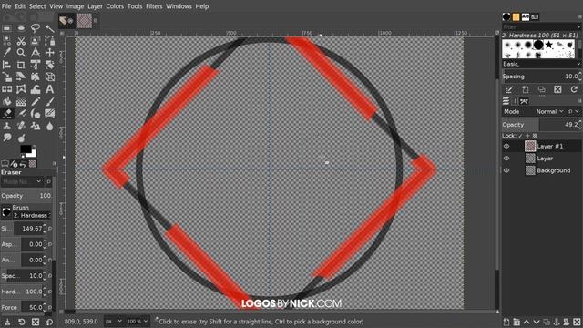 Simple Logo Design Tutorial with GIMP смотреть онлайн