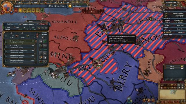Europa Universalis IV - Winning the Hundred Years' War + War of the Roses [1.22] смотреть онлайн