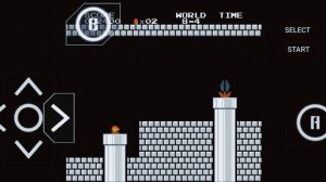Super Mario Bros 1 Level 8-4 Full Walkthrough | Mario 8-4 Boss End