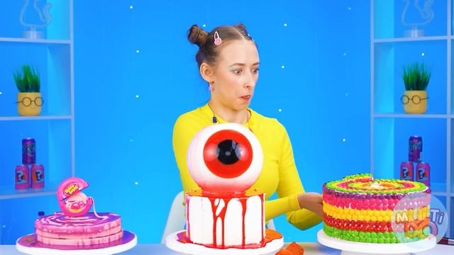 Me vs Vampire Cooking Challenge | Kitchen War by Multi DO Challenge смотреть онлайн