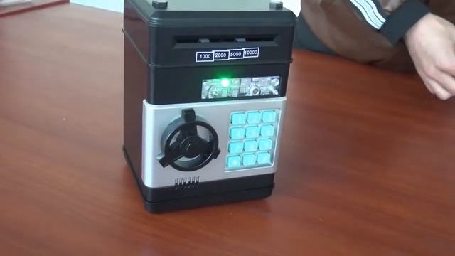 Детская копилка-сейф с кодовым замком из Китая с Алиэкспресс смотреть онлайн