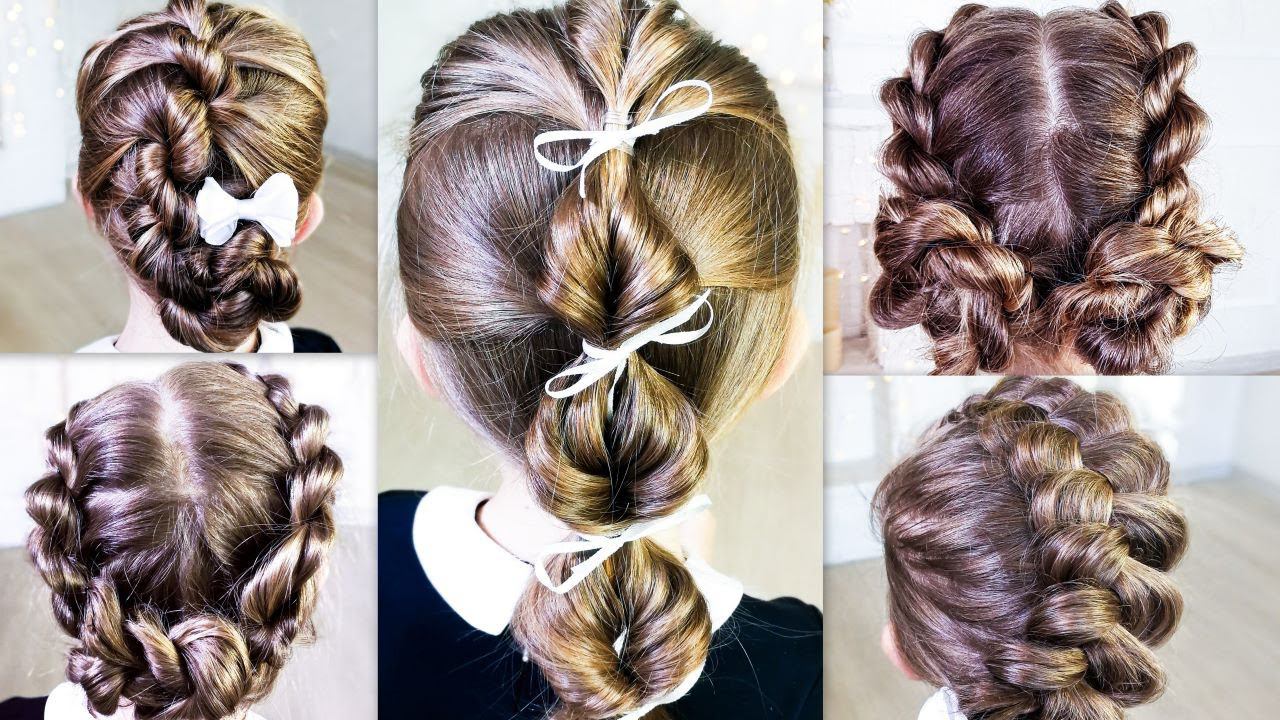 Top-5 Perfect Hairstyles For Every Day. Simple And Stylish!