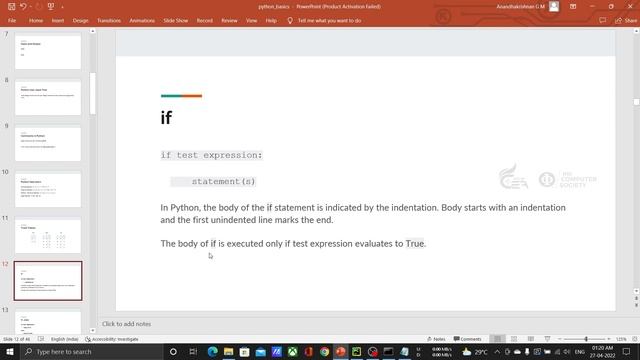 Basics Of Python Session-2 | VOID LOOP смотреть онлайн