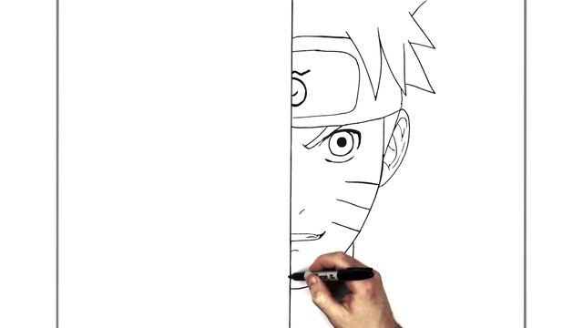 How To Draw Naruto/Kurama | Step By Step | Naruto смотреть онлайн