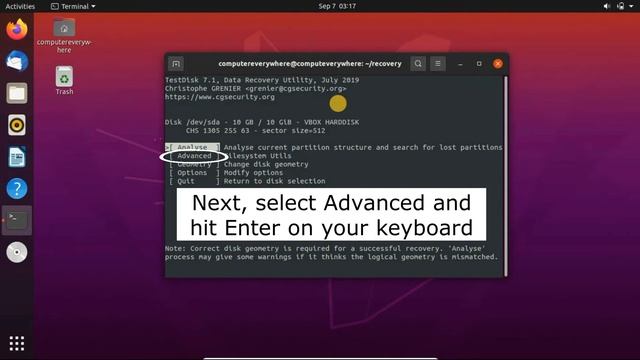 How to recover deleted files in Linux смотреть онлайн