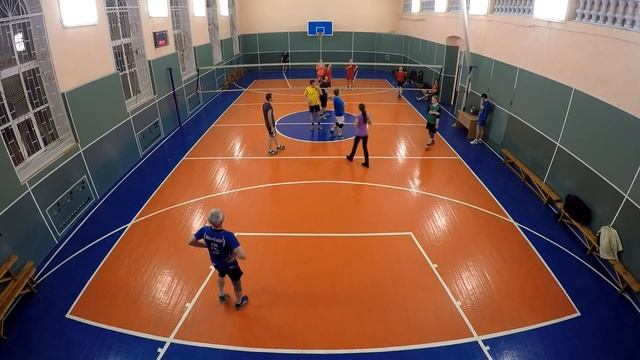 Тренировка волейбол, волейбольная игра, volleyball game, volleyball training смотреть онлайн