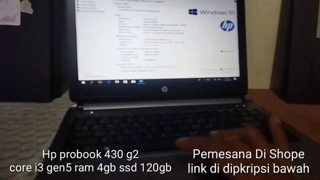 Laptop Hp Probook 430 g3 core i3 gent смотреть онлайн