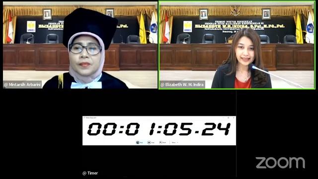 Ujian Terbuka a.n. Elizabeth Wahyu Margareth Indira, S.Psi, M.Pd.Psi. Program Studi Doktor MK смотреть онлайн
