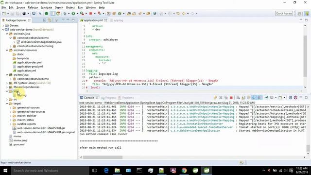 Spring boot logger - explained смотреть онлайн